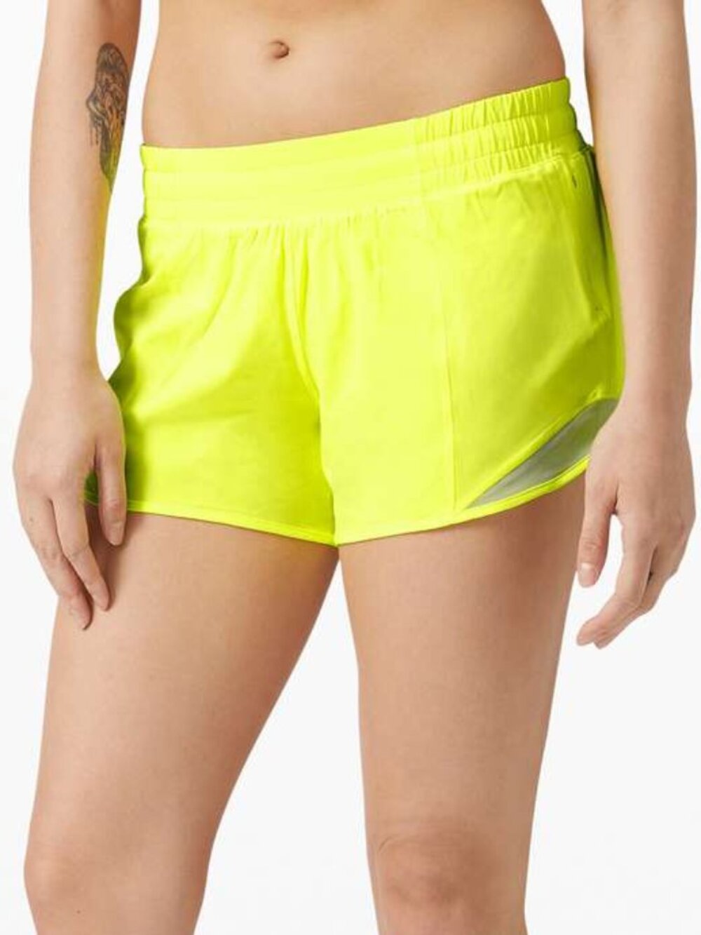Lululemon Women's Hotty Hot Short II 4" - Highlight Yellow